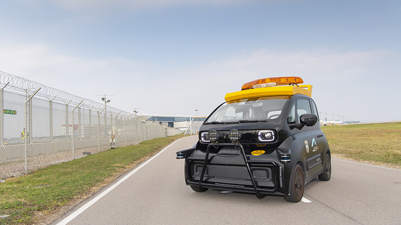 驭势科技助力香港国际机场落地全球首款无人驾驶巡逻车，展现全场景技术实力